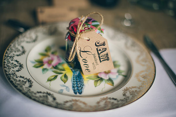 1950s Spring Village Fete Wedding Jam Favours Luggage Tags http://www.lifelinephotography.co.uk/