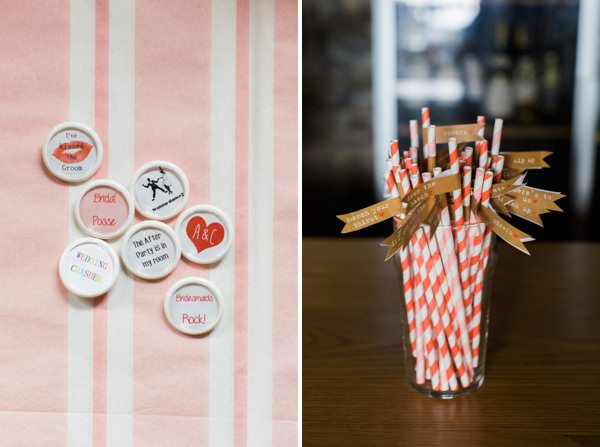 Whimsical Woodland Fairytale Wedding Badges Straws http://www.lisadawn.co.uk/
