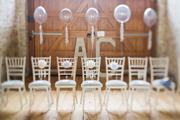 Whimsical Woodland Fairytale Wedding Balloons Chairs http://www.lisadawn.co.uk/