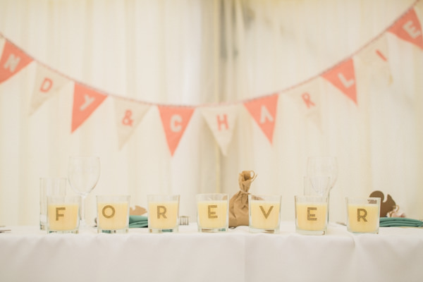 Whimsical Woodland Fairytale Wedding Letter Candles http://www.lisadawn.co.uk/