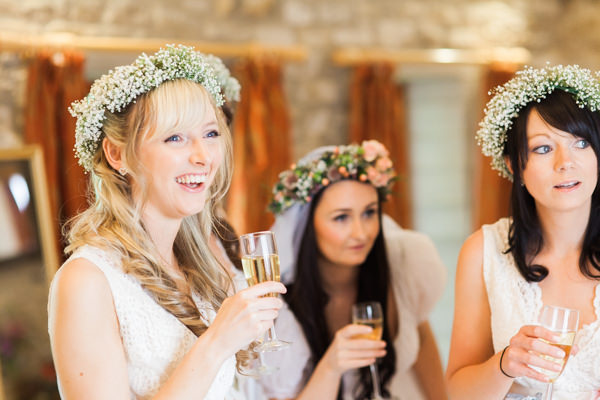 Whimsical Woodland Fairytale Wedding Flower Crowns Bridesmaids http://www.lisadawn.co.uk/