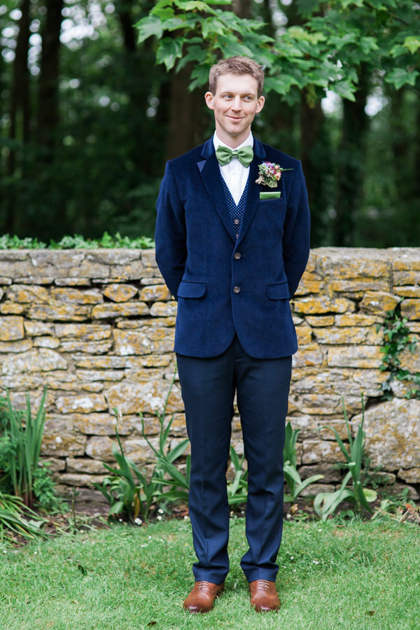 Whimsical Woodland Fairytale Wedding Ted Baker Velvet Groom http://www.lisadawn.co.uk/