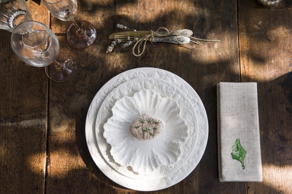 Ethereal Woodland Wedding Ideas Place Setting China http://www.careysheffield.com/ 