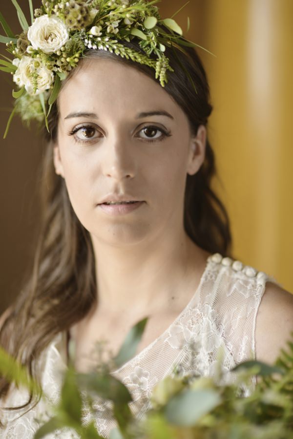 Ethereal Woodland Wedding Ideas Flowercrown Bride http://www.careysheffield.com/