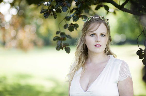 Pretty Natural Bohemian Bridal Bride http://www.careysheffield.com/