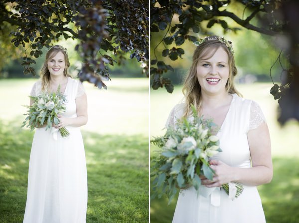 Pretty Natural Bohemian Bridal Bride http://www.careysheffield.com/