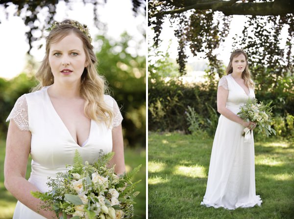 Pretty Natural Bohemian Bridal Bride http://www.careysheffield.com/