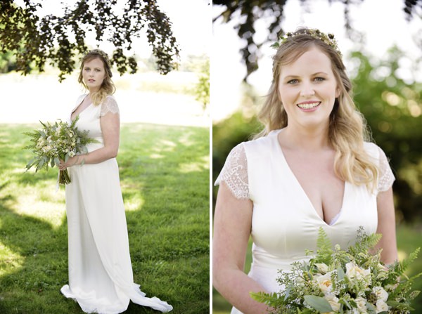 Pretty Natural Bohemian Bridal Bride http://www.careysheffield.com/