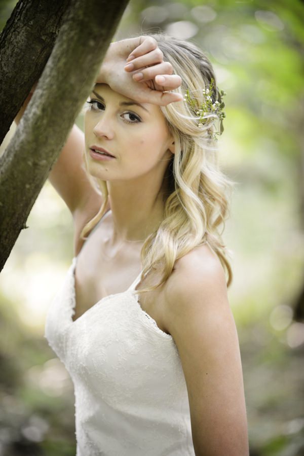Ida by Maria Senvo Dress Beautiful Rustic Woodland Bridal Bride http://www.careysheffield.com/