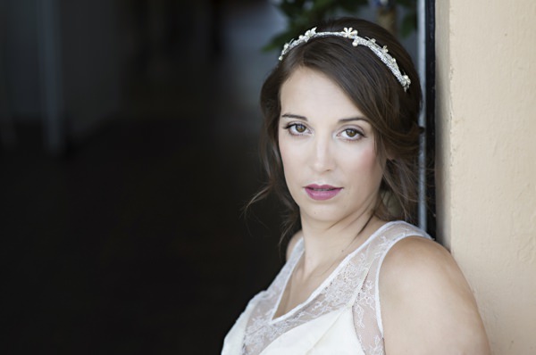 Rustic Relaxed Hair Style Up Do Ethereal English Rose Bridal Bride http://www.careysheffield.com/