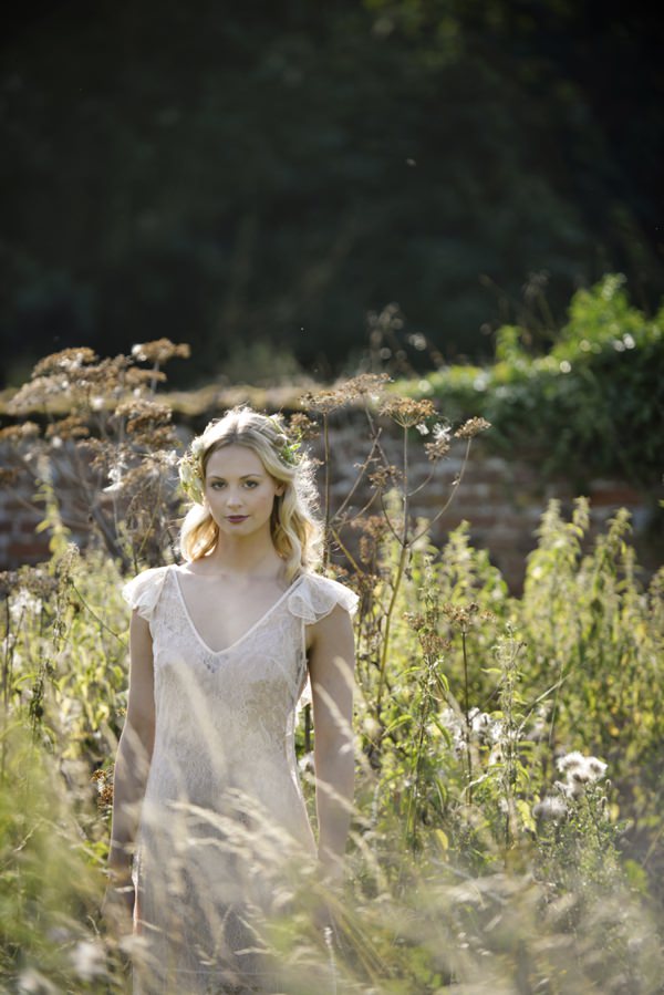 Cecile by La Poesie Dress Beautiful Rustic Woodland Bridal Bride http://www.careysheffield.com/