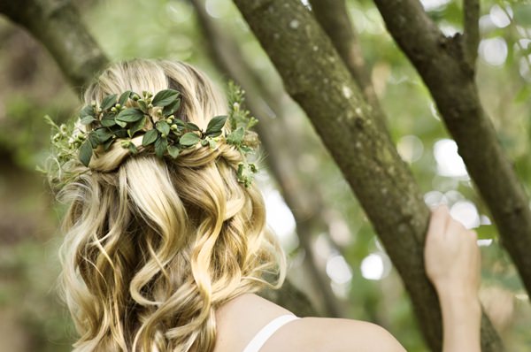 Beautiful Rustic Woodland Bridal Bride http://www.careysheffield.com/