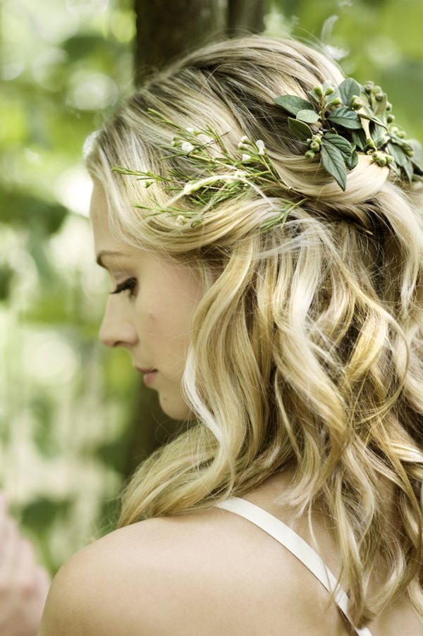 Beautiful Rustic Woodland Bridal Bride http://www.careysheffield.com/