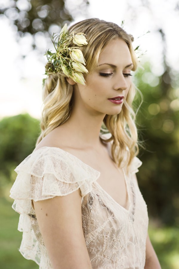 Beautiful Rustic Woodland Bridal Bride http://www.careysheffield.com/
