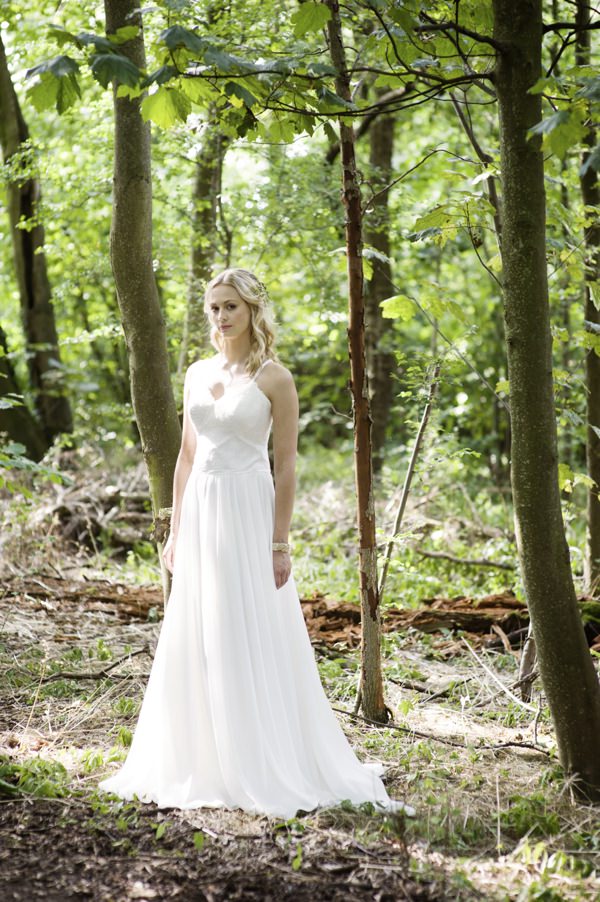 Ida by Maria Senvo Dress Beautiful Rustic Woodland Bridal Bride http://www.careysheffield.com/
