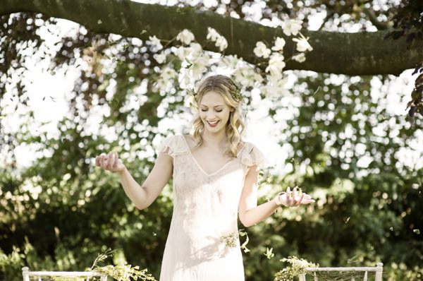 Beautiful Rustic Woodland Bridal Bride http://www.careysheffield.com/
