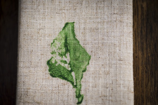 DIY Stamped Napkins Wedding Linen Tutorial