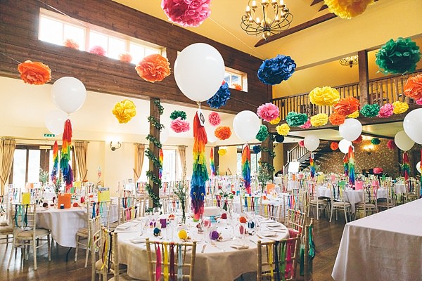 Creative Fun Rainbow Wedding http://www.christinewehrmeier.com/ 