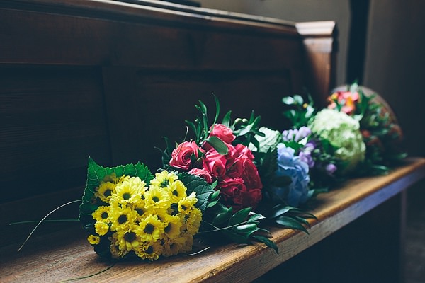 Creative Fun Rainbow Wedding Flowers Bouquets http://www.christinewehrmeier.com/