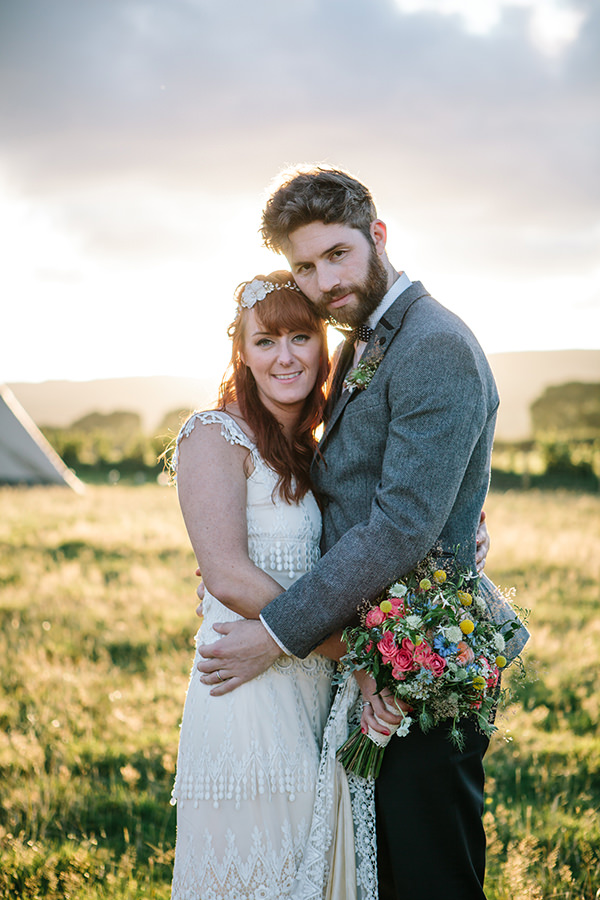 Bohemian Outdoor Tipi Wedding http://www.sarahjanesphotography.co.uk/ 