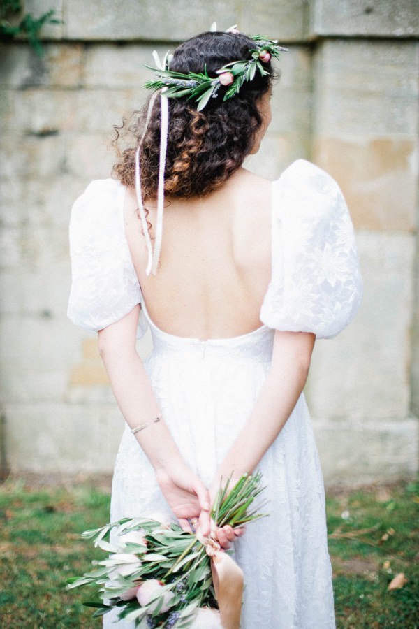 Beautiful Summer Provence Flower Wedding Ideas Flowercrown Ribbon Bride http://www.brittspring.com/ 
