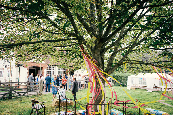 Colourful Homemade Village Hall Wedding http://hollydeacondesign.com/ 