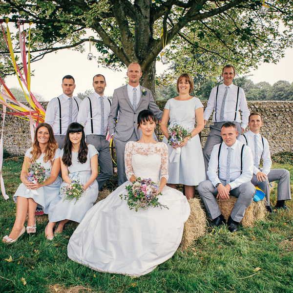Colourful Homemade Village Hall Wedding http://hollydeacondesign.com/