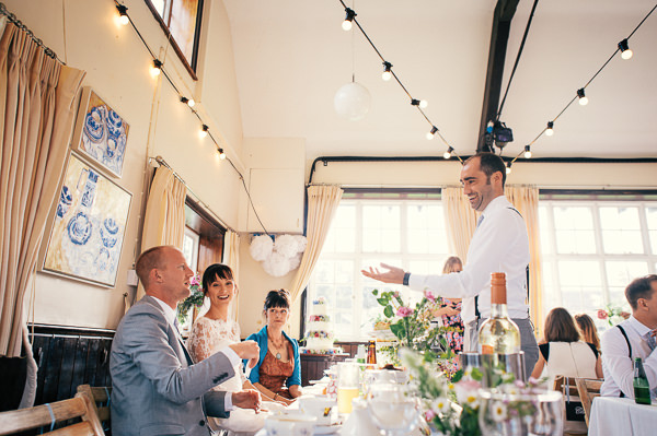 Colourful Homemade Village Hall Wedding http://hollydeacondesign.com/ 