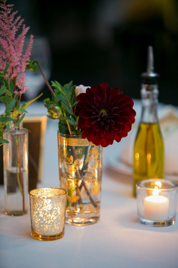 Simple Elegant Black Tie Minnesota Wedding Tea Lights http://www.erinjohnsonphotoblog.com/
