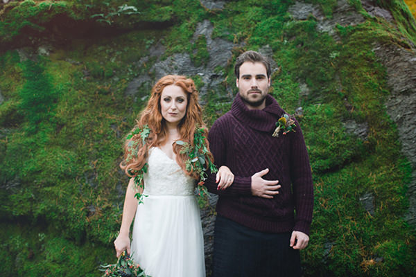 Handfasting Elopement Inspiration in the Scottish Wilderness http://www.photographychantal.co.uk/