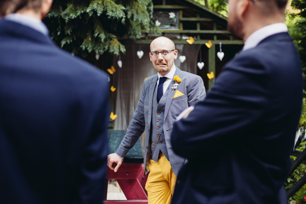 Creative Yellow 'Greys' Waterfall Woods Wedding http://www.lucylittle.co.uk/