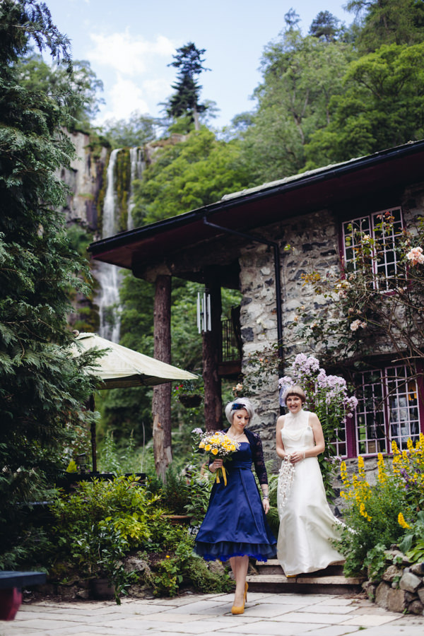 Creative Yellow 'Greys' Waterfall Woods Wedding http://www.lucylittle.co.uk/