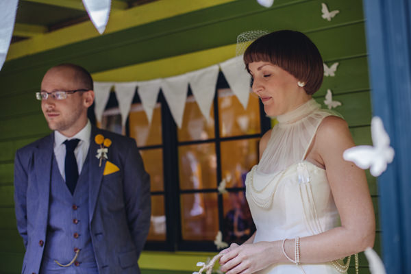 Creative Yellow 'Greys' Waterfall Woods Wedding http://www.lucylittle.co.uk/