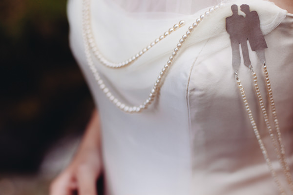 Bride Jewellery Necklace Alternative Unusual Creative Yellow 'Greys' Waterfall Woods Wedding http://www.lucylittle.co.uk/