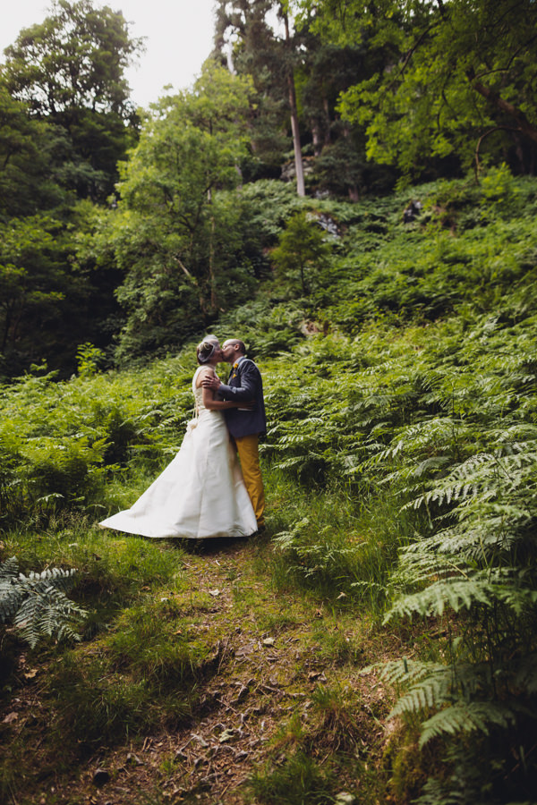 Creative Yellow 'Greys' Waterfall Woods Wedding http://www.lucylittle.co.uk/
