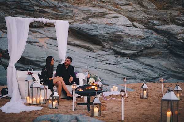 Romantic Sunset Cornwall Beach Proposal http://www.traversandbrown.co.uk/