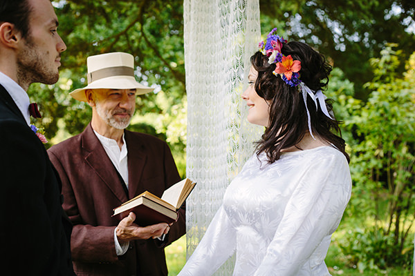 Colourful Outdoor Blooms Ribbons Wedding Ideas http://www.paperangelphotography.co.uk/