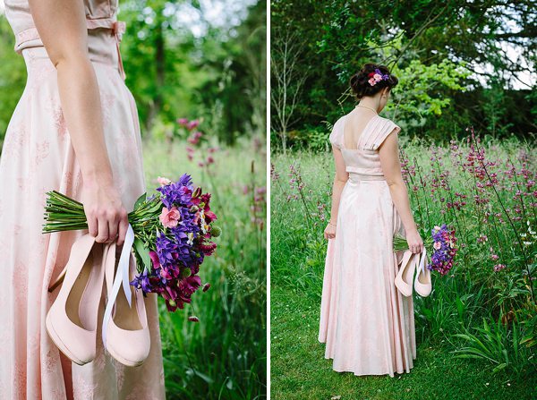 Colourful Outdoor Blooms Ribbons Wedding Ideas http://www.paperangelphotography.co.uk/