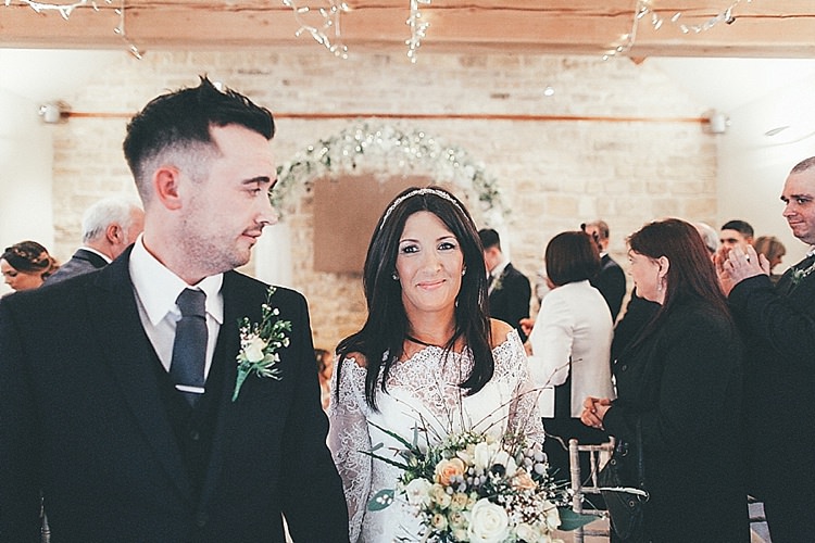 Whimsical Green White Fairy Lights Winter Wedding http://jesspetrie.com/