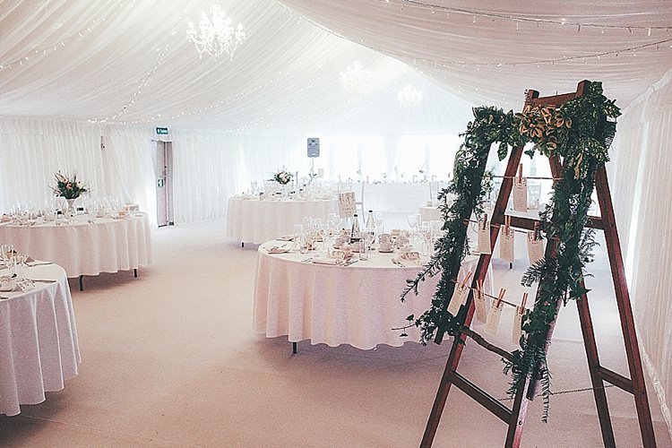 Marquee Whimsical Green White Fairy Lights Winter Wedding http://jesspetrie.com/