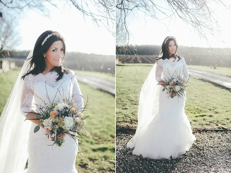 Art Couture Lace Dress Bride Gown Bridal Whimsical Green White Fairy Lights Winter Wedding http://jesspetrie.com/