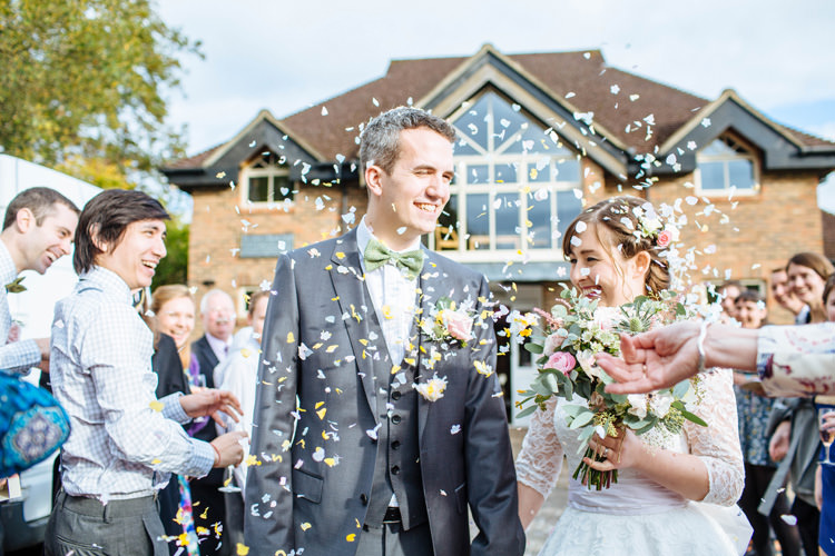 Confetti Pretty Quirky DIY Village Hall Wedding http://lauradebourdephotography.com/