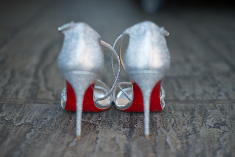 Christian Louboutin Shoes Heels Silver Metallic Bride Charming Orange Navy Rustic Wedding http://www.kayleighpope.co.uk/