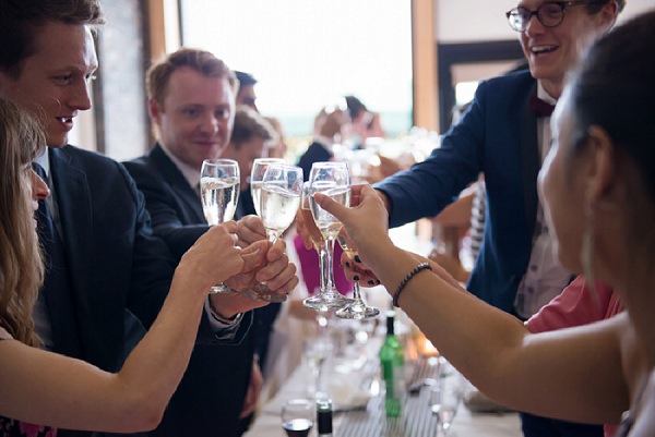 Stylish Modern Monochrome Village Hall Wedding http://www.sarareeve.com/