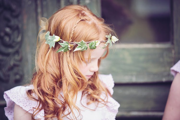 Ivy Flower Crown Flower Girl Hair Eccentric Flower Fairy Rustic Woodland Glitter Pink Dip Die Fairy Lights Wedding Ideas Editorial Bridal http://www.tireedawson.co.uk/