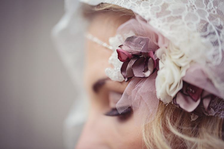 Pink Red White Flowers Veil Hair Accessory Bride Bridal Eccentric Flower Fairy Rustic Woodland Glitter Pink Dip Die Fairy Lights Wedding Ideas Editorial Bridal http://www.tireedawson.co.uk/