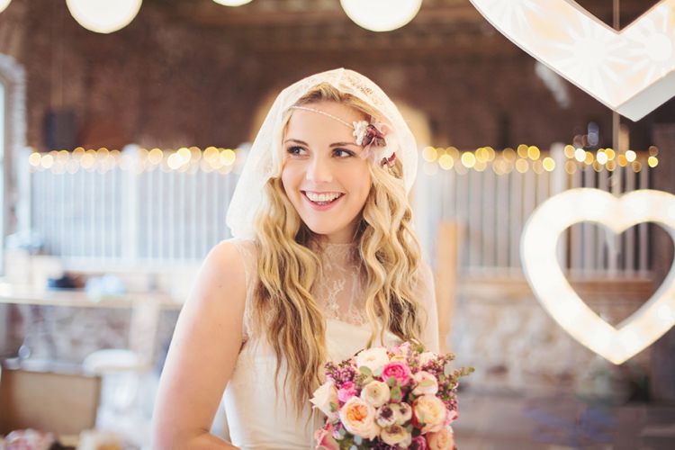 Eccentric Flower Fairy Rustic Woodland Glitter Pink Dip Die Fairy Lights Wedding Ideas Editorial Bridal http://www.tireedawson.co.uk/