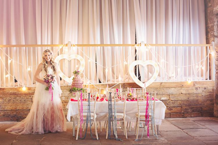 Eccentric Flower Fairy Rustic Woodland Glitter Pink Dip Die Fairy Lights Wedding Ideas Editorial Bridal http://www.tireedawson.co.uk/