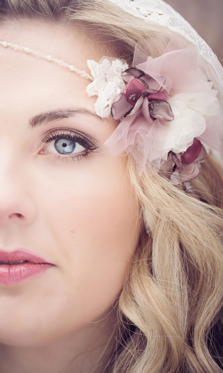 Pretty Pink Make Up Beauty Bride Bridal Eccentric Flower Fairy Rustic Woodland Glitter Pink Dip Die Fairy Lights Wedding Ideas Editorial Bridal http://www.tireedawson.co.uk/