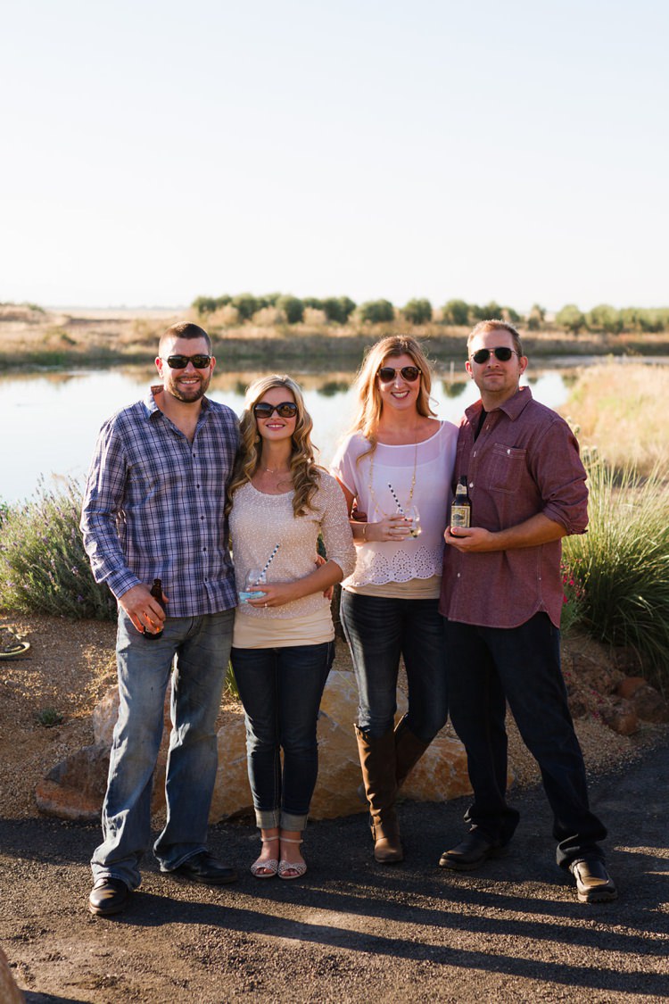 Surprise Outdoor Movie Night Double Engagement Party http://ranallaphotography.com/